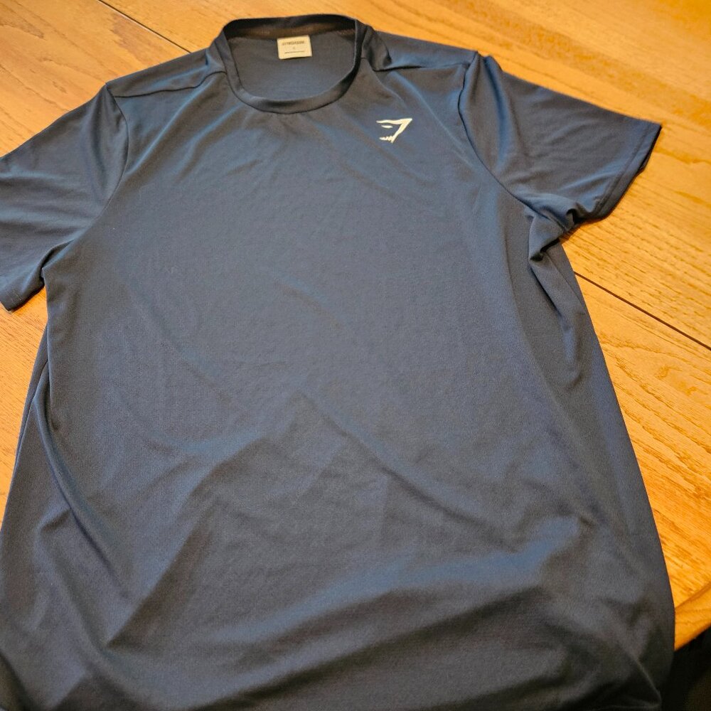 Gymshark Large Dark Navy Blue T-Shirt